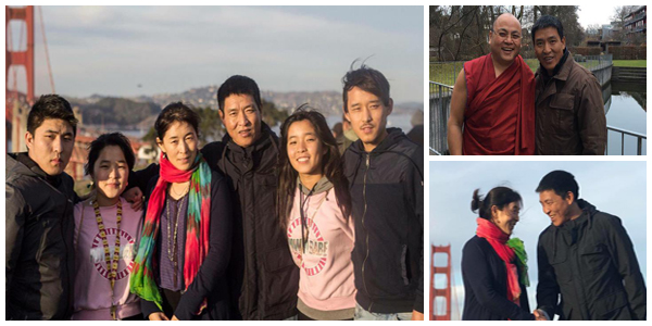  རྒྱལ་གཅེས་པ་ཆབ་སྲིད་བཙོན་ཟུར་དོན་འགྲུབ་དབང་ཆེན་ལགས་ཨ་རིར་འབྱོར་སྟེ། བཟའ་ཟླ་དང་ནང་མི་མཉམ་འཛོམས། ཁོང་གི་བཟའ་ཟླ་དང་ལྷན་དུ། ཁོང་གི་བོད་དོན་གློག་བརྙན་འཇིག་བྲལ་ཕབ་ལེན་བྱེད་རོགས་ཆབ་སྲིད་བཙོན་ཟུར་གྲྭ་མགོ་ལོག་འཇིག་མེད་དང་ཕྲད་པའི་སྐབས་བཅས།