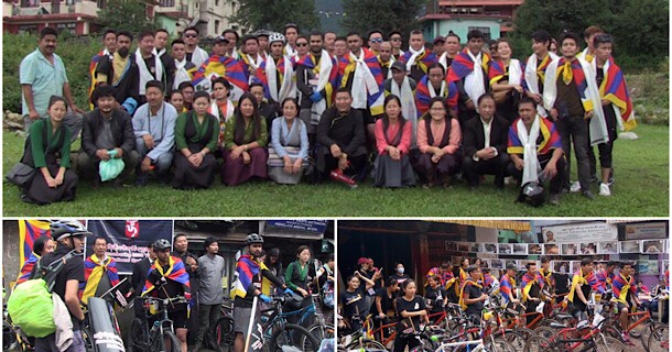 ༢༠༡༨ལོའི་ཟླ༨ཚེས་༨ཉིན་རྡ་ས་དང་ལྡི་ལི་རྐང་འཁོར་སྐོར་བསྐྱོད་ཀྱི་ལས་འགུལ་སྤེལ་འགོ་བརྩམས་བཞིན་པ།