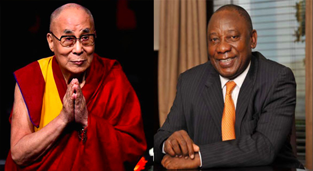 སྤྱི་ནོར༧གོ་ས་རྒྱལ་བ་རིན་པོ་ཆེ་མཆོག་གིས་ལྷོ་ཨ་ཕི་རི་ཀའི་སྲིན་འཛིན་གསར་པ་ལ་འཚམས་འདྲི་གནང་།   