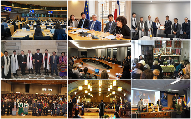 སྲིད་སྐྱོང་མཆོག་ཡོ་རུབ་ཀྱི་ཡུལ་གྲུ་ཁག་ལ་གཞུང་འབྲེལ་གཟིགས་སྐོར་དང་བོད་དོན་དྲིལ་བསྒྲགས་གནང་བའི་སྐོར་གྱི་འདྲ་བར་ཕྱོགས་བསྒྲིགས།