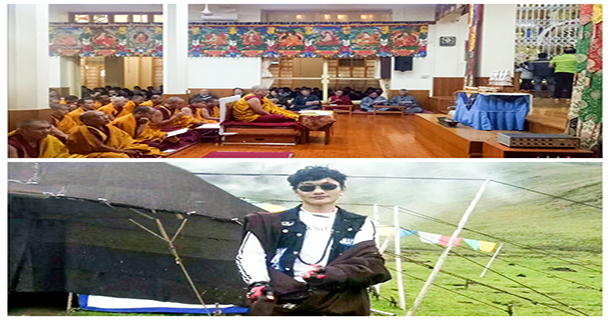 རང་ལུས་མེར་སྲེག་གནང་མཁན་རྡོ་པོ་ལགས་ཀྱི་ཆེད་དུ་གཞུང་འབྲེལ་གྱི་མཆོད་འབུལ་སྨོན་ལམ་འཚོག་པ།