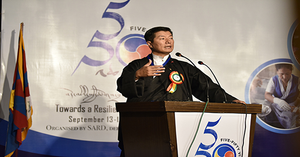 ལྔ་དང་ལྔ་བཅུའི་རྒྱལ་སྤྱིའི་ལྷན་ཚོགས་སུ་སྲིད་སྐྱོང་མཆོག་གིས་གནང་བའི་གསུང་བཤད།