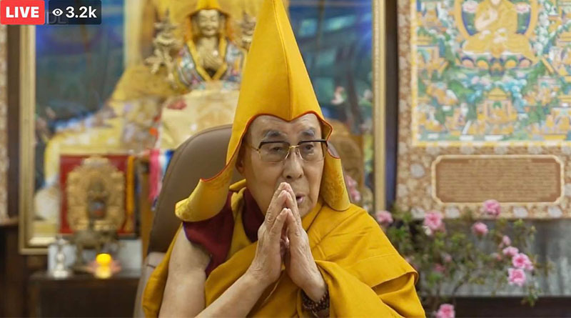 ༢༠༢༠་ལོའི་ཟླ་༡༢་ཚེས་༡༠་ཉིན། ༸གོང་ས་མཆོག་གིས་བཞུགས་སྒར་རྡ་སའི་རྒྱལ་བའི་ཕོ་བྲང་ནས་གསུང་ཆོས་གནང་སྐབས། 