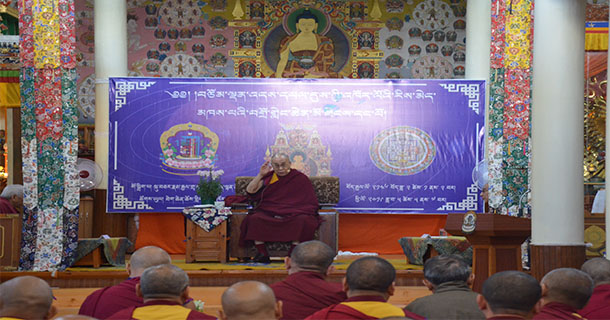 ༢༠༡༩ལོའི་ཟླ་༥་ཚེས་༥་ཉིན་༸གོང་ས་མཆོག་དབུ་བཞུགས་ཐོག་དཔལ་དུས་ཀྱི་འཁོར་ལོའི་རིས་མེད་མཁས་པའི་བགྲོ་གླེང་ཆེན་མོ་དབུ་འཛུགས་གནང་སོང་།
